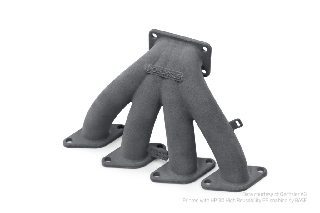 惠普推出用于MJF系统的新型3D打印材料：聚丙烯（PP）