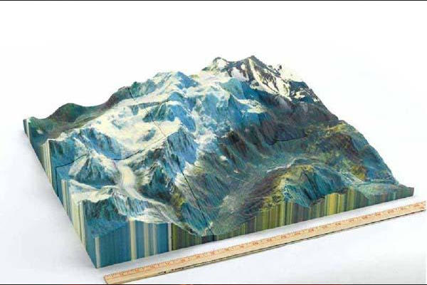 探索三维世界的奇迹：3D打印地形图的革新应用与技术解析