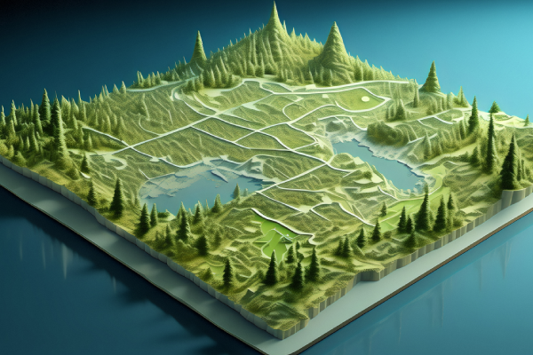 探索三维世界的奇迹：3D打印地形图的革新应用与技术解析