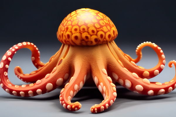 3D打印章鱼模型：探索海洋生物的魅力
