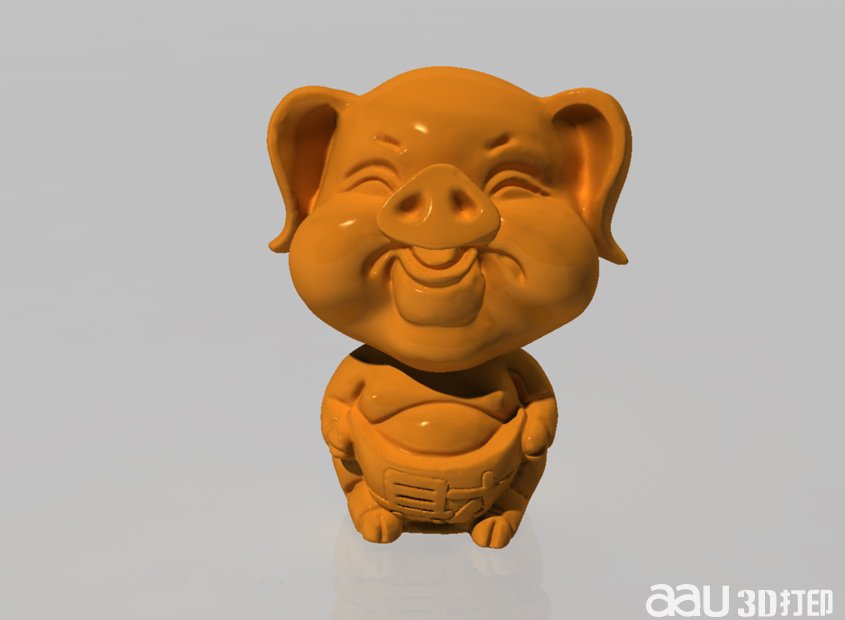 3D打印招财猪